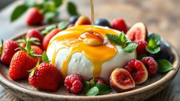 Cette burrata sucrée aux fruits du jardin cache un secret qui rend vos desserts inoubliables