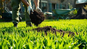 Compost mûr : le secret d'une pelouse verdoyante et résistante toute l'année