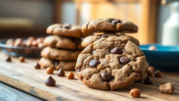 La recette secrète des cookies choco-noisette parfaits qui régalent petits et grands à chaque bouchée