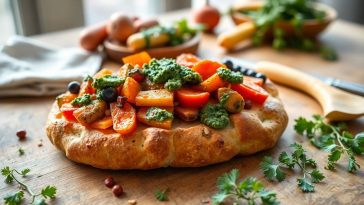 Focaccia zéro déchet : la recette moelleuse aux légumes et pesto qui va tout changer