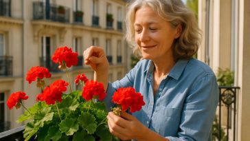 Ce geste méconnu transforme vos géraniums en véritables bombes florales tout l'été