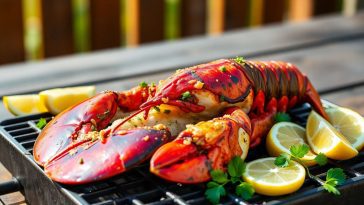 Homard grillé au beurre à l'ail au barbecue : la recette parfaite pour impressionner vos invités