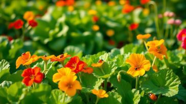 La capucine : l'alliée secrète qui attire les coccinelles et protège naturellement vos salades
