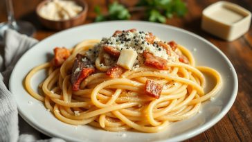 La carbonara parfaite : secrets d'une recette romaine authentique et crémeuse