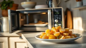 Pommes de terre fondantes en quelques minutes : découvrez cette technique ultra simple au micro-ondes