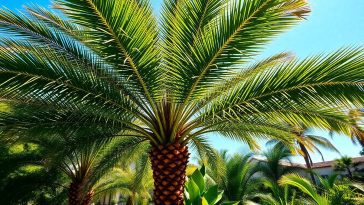 Le palmier de Californie : votre allié contre la canicule pour un jardin tropical
