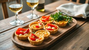 Ces mini-quiches feta et poivron rouge vont faire un malheur à tous vos apéritifs