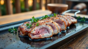 Viande tendre et rosée à la plancha : la technique cachée pour sublimer la pluma de porc