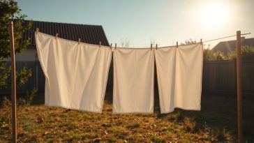 Vous faites sécher vos draps au soleil ? Voici pourquoi c'est une très mauvaise idée en période de canicule