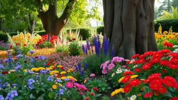 7 plantes parfaites pour transformer le pied de vos arbres en massifs colorés sans effort