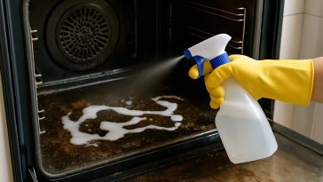 Fini les heures de nettoyage : cette méthode fait disparaître la graisse brûlée de votre four sans effort