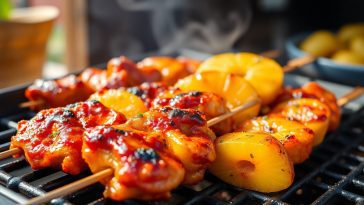 Poulet + ananas : l’association qui bluffe tout le monde autour du grill en 30 minutes