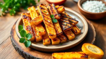 Manioc grillé croustillant : la méthode secrète pour un snack sain, gourmand et totalement addictif