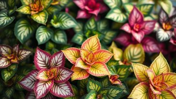 Plantes panachées : secrets et fascination de ces merveilles végétales aux couleurs extraordinaires