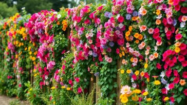 15 plantes grimpantes pour transformer votre clôture en jardin fleuri permanent