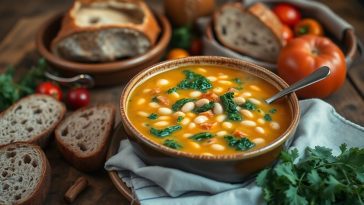 Cette soupe toscane aux haricots blancs et au chou frisé va transformer vos dîners d'hiver