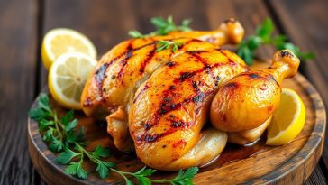 Poulet grillé parfait : la technique infaillible pour une viande juteuse et dorée