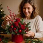 Créez vos propres compositions florales de Noël : guide complet pour des décorations uniques