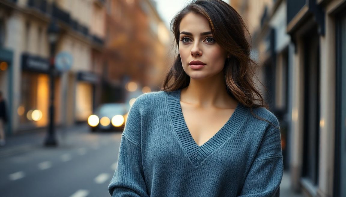 Pull col V femme : 7 idées géniales pour créer des looks sophistiqués sans faux pas