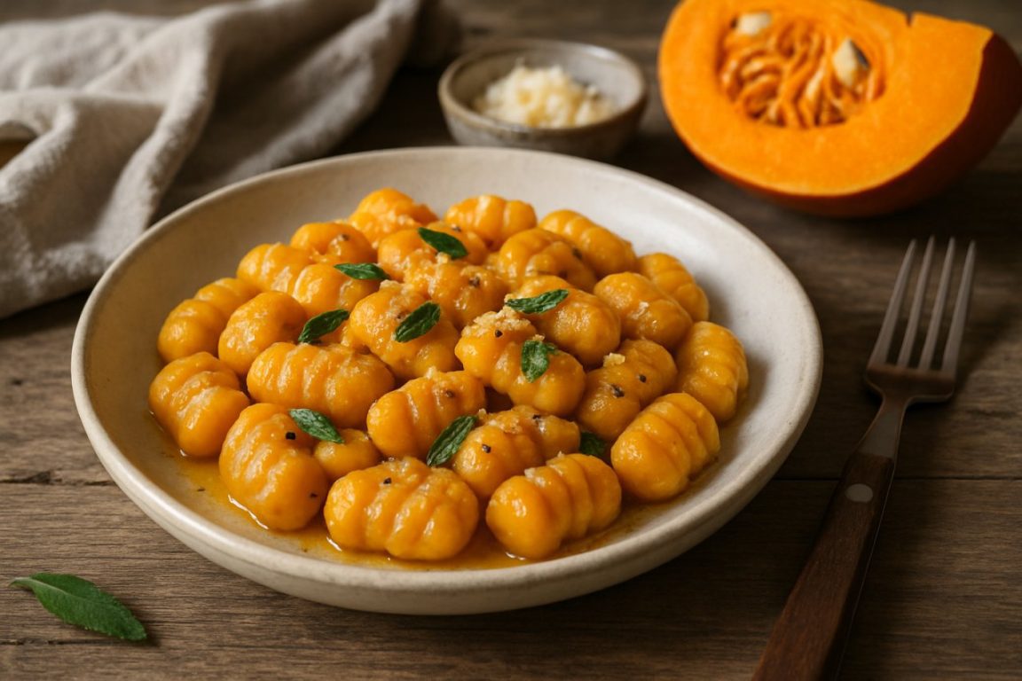 Vous pensiez que faire des gnocchis maison était compliqué ? Cette version au potimarron va vous surprendre totalement