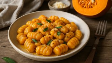 Vous pensiez que faire des gnocchis maison était compliqué ? Cette version au potimarron va vous surprendre totalement