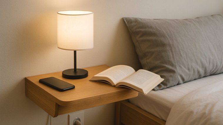 Table de chevet murale : pourquoi ce choix malin transforme complètement l’espace de votre chambre sans perdre un centimètre