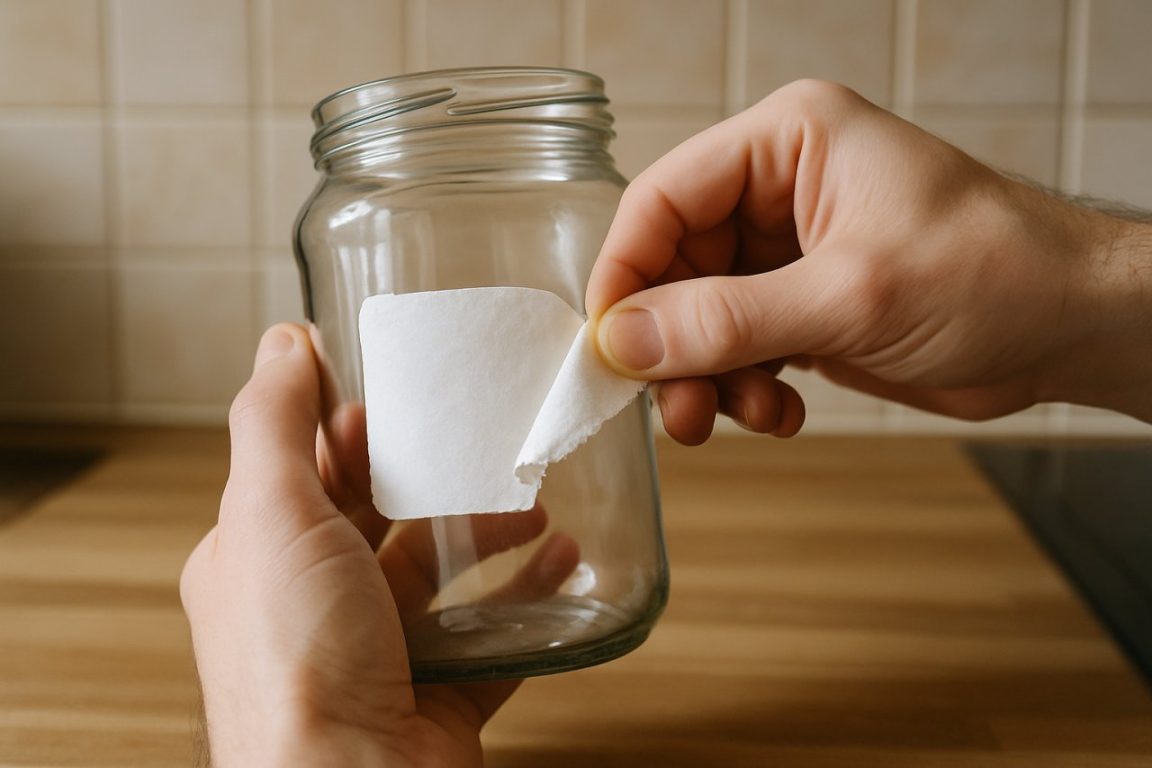 Restes d'étiquettes : les meilleures astuces pour les enlever sans abîmer vos surfaces