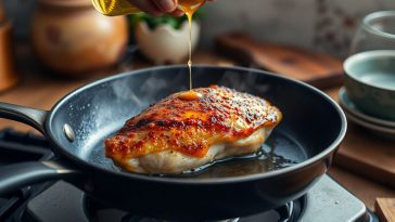 Blanc de poulet trop sec à la poêle : l'astuce simple qui change tout