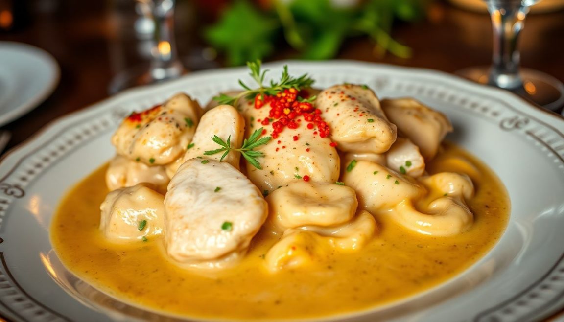 Poulet Stroganoff : quand les épices rencontrent l'onctuosité dans votre assiette