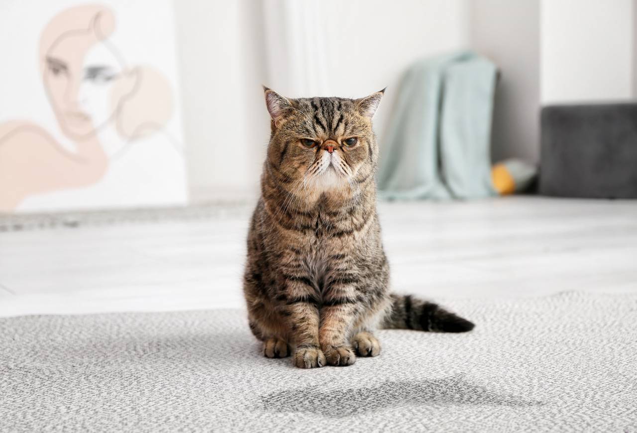 Chat qui urine partout dans la maison : comment mettre fin à ce calvaire