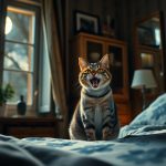 Insomnies à cause de votre chat : les causes surprenantes de ce comportement nocturne