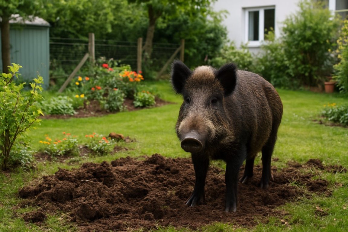 Clôtures, odeurs, astuces naturelles… comment protéger efficacement son jardin des sangliers