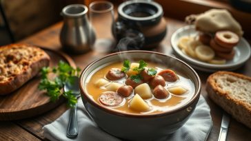 Le secret de la célèbre soupe allemande aux pommes de terre ultra crémeuse et savoureuse