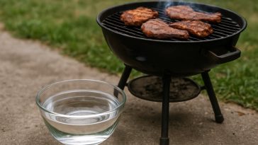Cette astuce avec un bol d'eau pourrait bien changer votre façon de faire des grillades cet été
