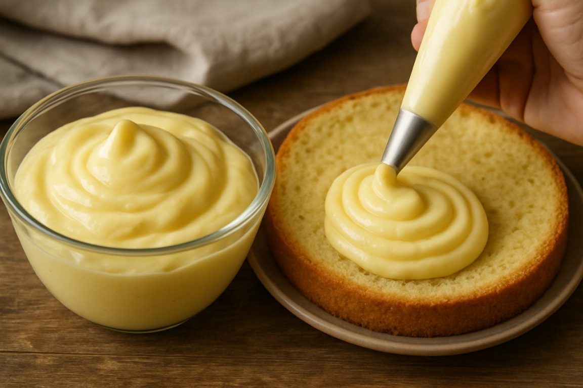 Cette astuce méconnue rend la crème pâtissière plus légère, plus savoureuse et irrésistible