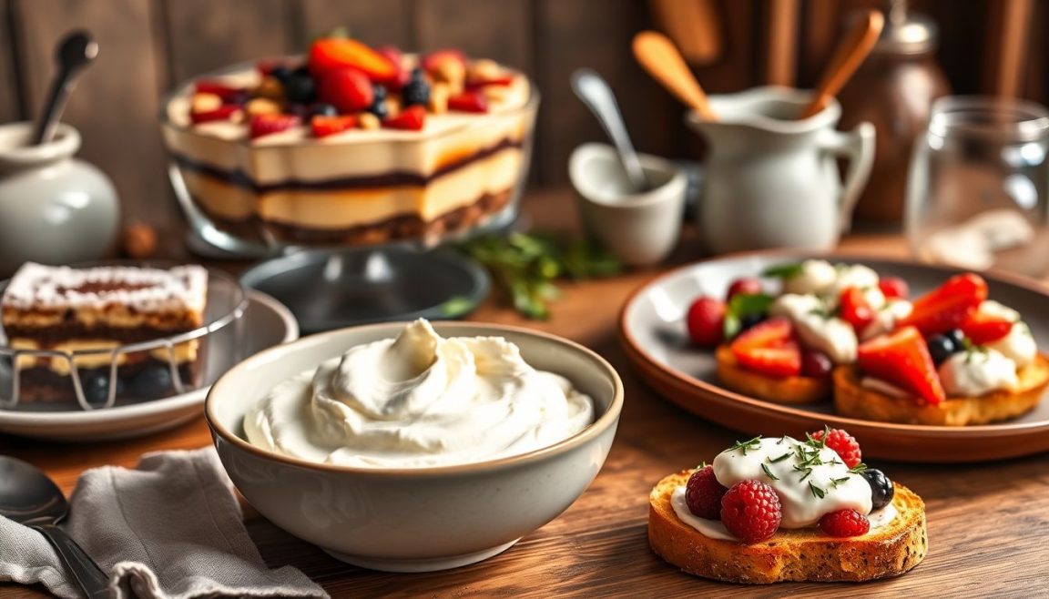 Desserts onctueux et plats ultra-crémeux : les meilleures façons d'utiliser le mascarpone comme en Italie