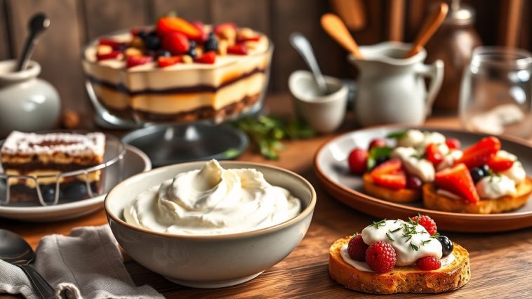 Desserts onctueux et plats ultra-crémeux : les meilleures façons d'utiliser le mascarpone comme en Italie