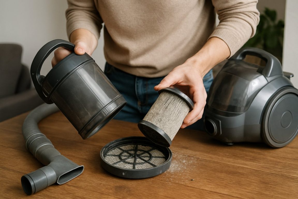 Aspirateur qui perd en puissance : 8 astuces simples pour retrouver une aspiration maximale