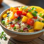 Je glisse toujours ce fruit dans ma salade de riz : le résultat surprend à chaque fois