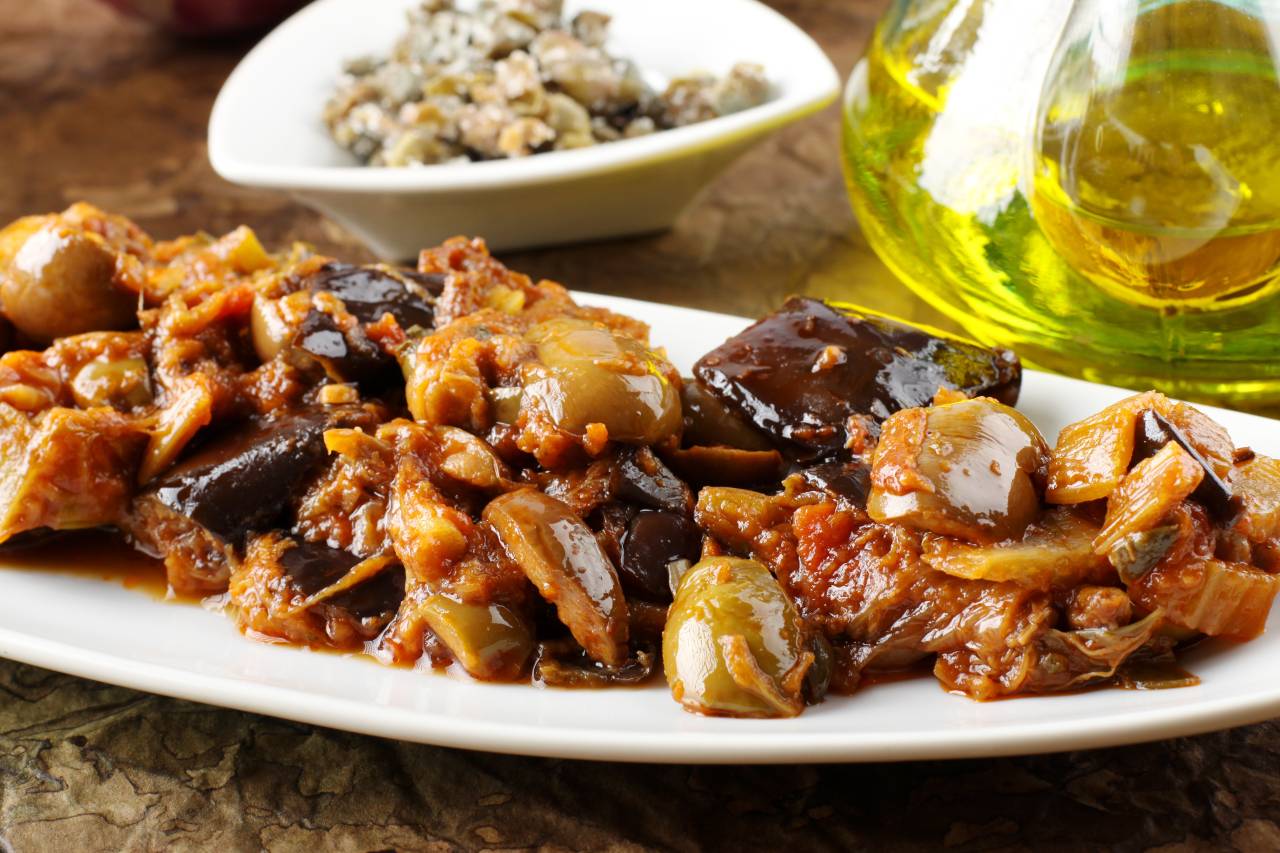 Caponata d'aubergines : la recette sicilienne authentique étape par étape