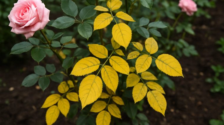 Les feuilles jaunes ne sont pas une fatalité : ces conseils peuvent relancer vos rosiers rapidement