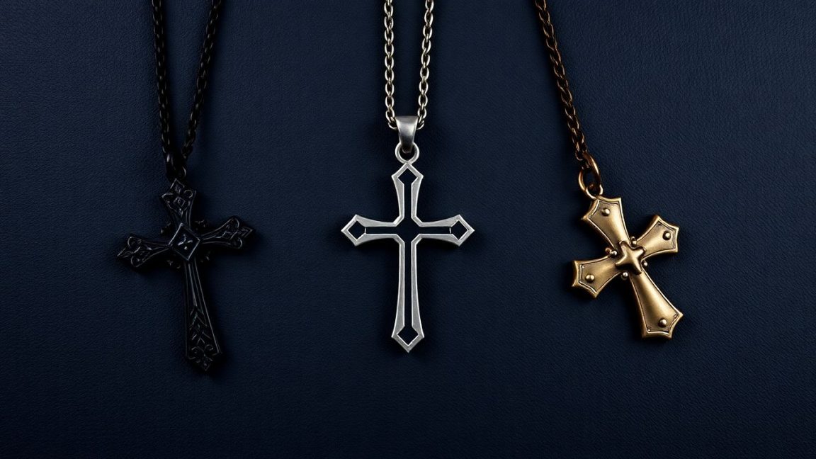 Croix en bijoux pour homme : gothique, minimaliste ou vintage, quel style adopter ?