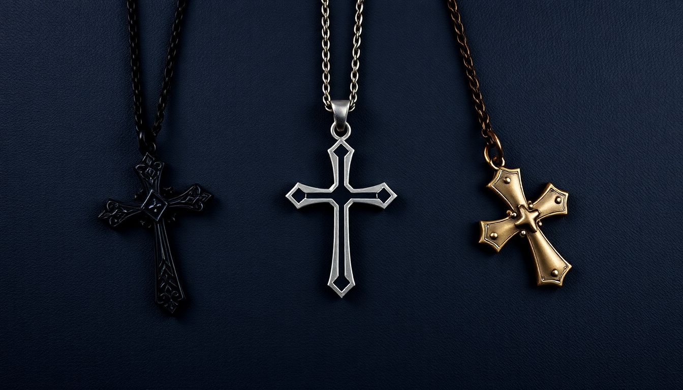 Croix en bijoux pour homme : gothique, minimaliste ou vintage, quel style adopter ?