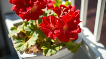 Vos géraniums souffrent de la chaleur ? Voici 4 gestes simples à adopter chaque matin