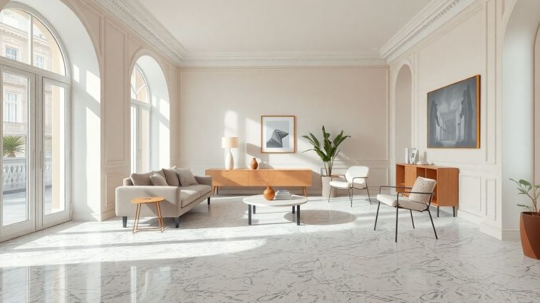Le béton ciré cède sa place : ce revêtement tendance devient le chouchou des intérieurs en 2026