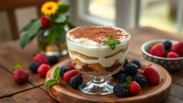 Tiramisu allégé et gourmand : la recette secrète pour se faire plaisir sans culpabiliser