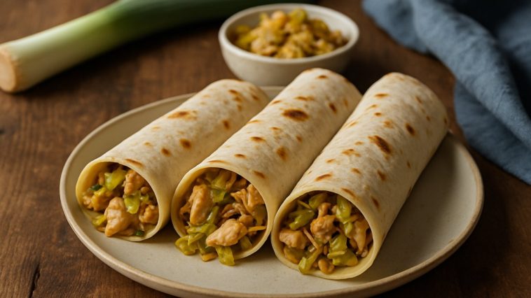 Ces tortillas au poulet et poireaux deviennent virales sur les reseaux sociaux : voici pourquoi