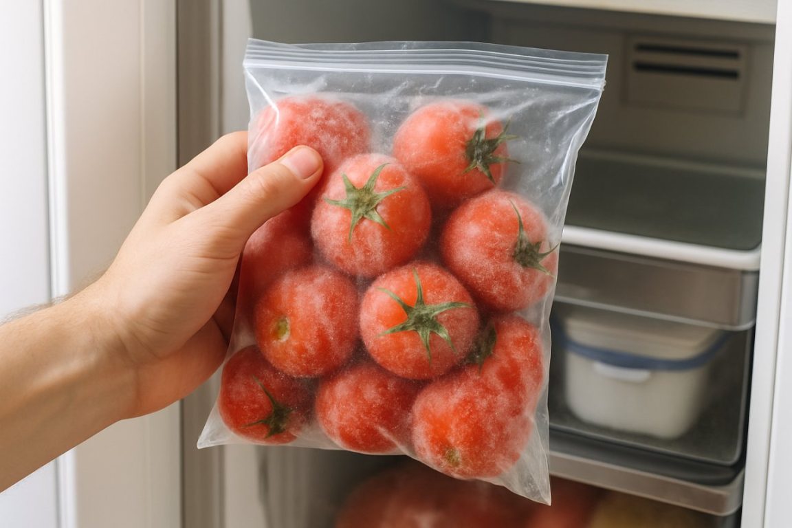 congeler des tomates