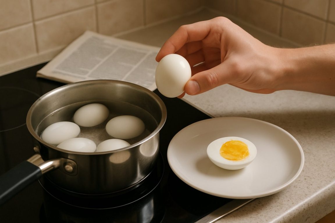 Adieu les œufs trop cuits : voici comment garder un jaune fondant et un blanc bien ferme