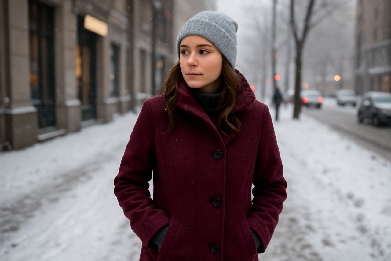 Oubliez le noir : cette couleur profonde et sophistiquée va sublimer vos looks cet hiver